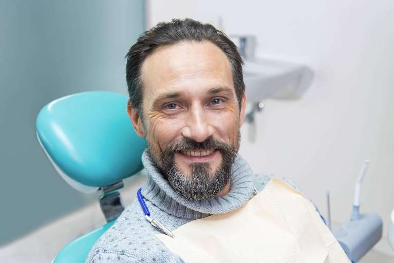 A man with Best Emergency Dentist in West Allis, WI