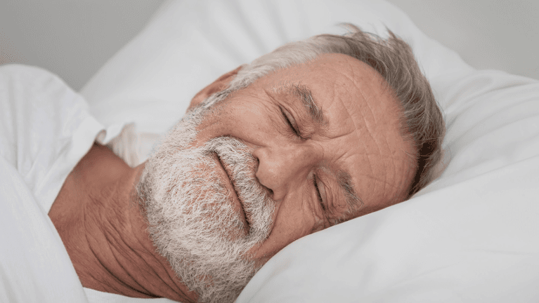 An elderly man with Sleep Apnea in West Allis